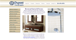 Desktop Screenshot of dupontplumbing.com